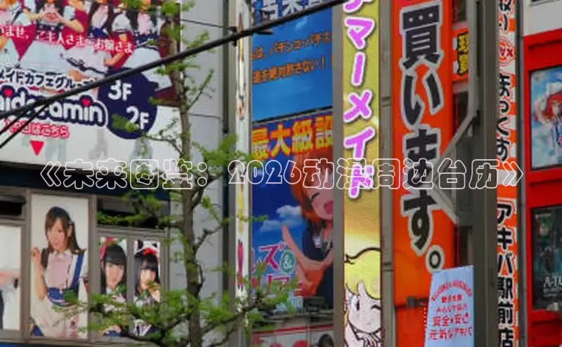 《未来图鉴：2026动漫周边台历》